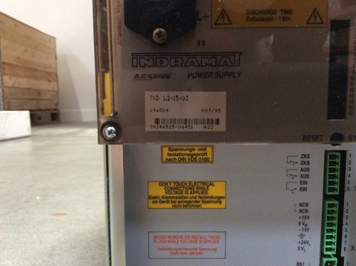 TVD121503 - INDRAMAT - TVD1.2-15-03 Power supply RECONDITIONNE - Imagen 3 de 3