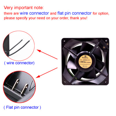 1PC New IKURA U6500G1-TP 100VAC 50/60Hz 40/36W High Temperature Resistant Fan