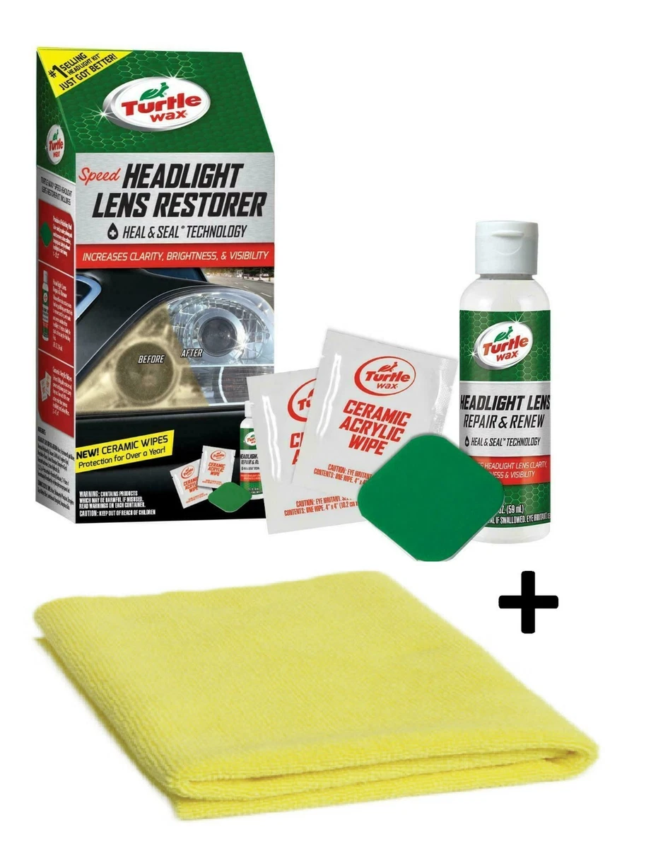 Turtle Wax Headlight Restorer Kit, Turtle Wax Headlight Restoration Kit