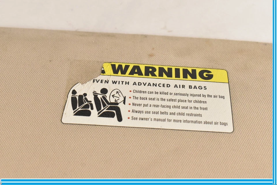 09-12 BMW 740i 750i 760i Pasajero Interior Derecho Parasol Tostado Foto 4 de 4