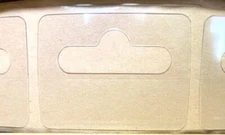 ⭐BEST!!!⭐200 X-STRONG ADHESIVE HANG TABS (50oz HOLD!) PEGBOARD SLATWALL HANGERS