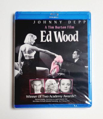 Ed Wood (Blu-ray,2012 ) SEALED, Tim Burton, Johnny Depp, Martin