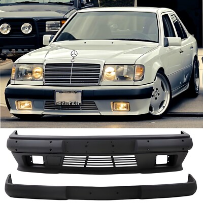 Mercedes Benz A124 C124 W124 AMG Hammer Style ABS Plastic Front 