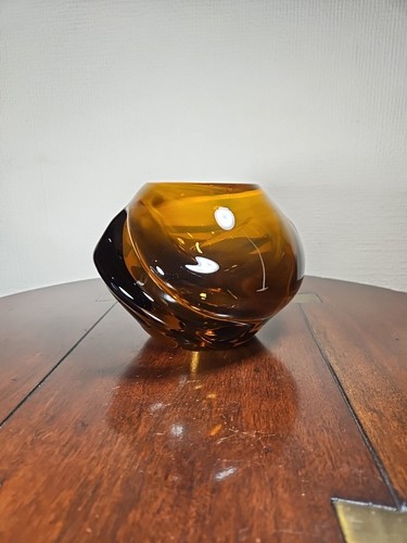 Vintage Tarbeklaas Eino Mäelt 1970's Rock Series Art Glass Vase - Picture 11 of 24