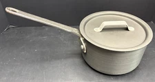 CALPHALON #8702 1/2  COMMERCIAL Aluminum Cookware 2.5 Quart Sauce Pan w/ 306 Lid