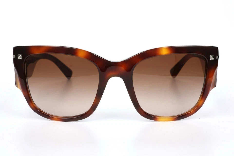 Gafas de sol cuadradas Valentino VA40293 Light Havana 51 mm 271428 para mujer Foto 3 de 4