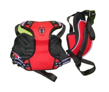 Unbranded Red Dog Harness Small/Medium Hook And Loop New