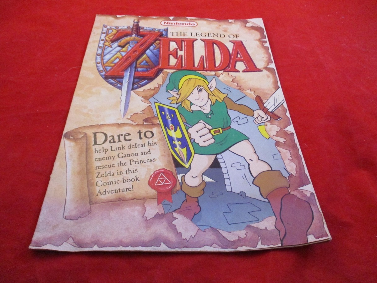 A Link To The Past Comic The Legend of Zelda Link to the Past/Link's Awakening Nintendo Promo Comic RARE! | eBay