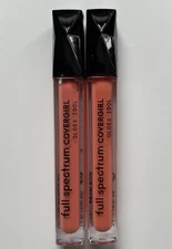 Covergirl Full Spectrum Gloss Idol Lip Gloss FS140 Hundo Rebelle - Lot of 2