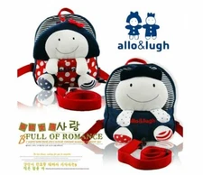 Kids Girl Boy Toddler Bag Backpack Harness Anti-lost Walking Halper with Leash