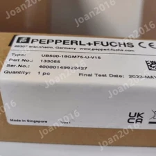 1PC New In Box PEPPERL+FUCHS UB500-18GM75-U-V15 Ultrasonic Sensor