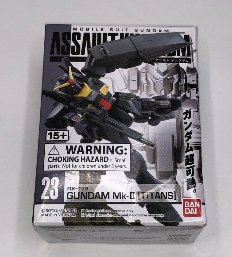 MOBILE SUIT IN ACTION RX-178 2種セット Bandai Mobile Suit Gundam - Assault Kingdom 6 - #23 RX-178 GUNDAM