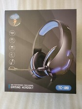 Thunder Cloud Cuffie Gaming Professionali TC-10B Microfono PC XBOX Playstation Rgb B/B