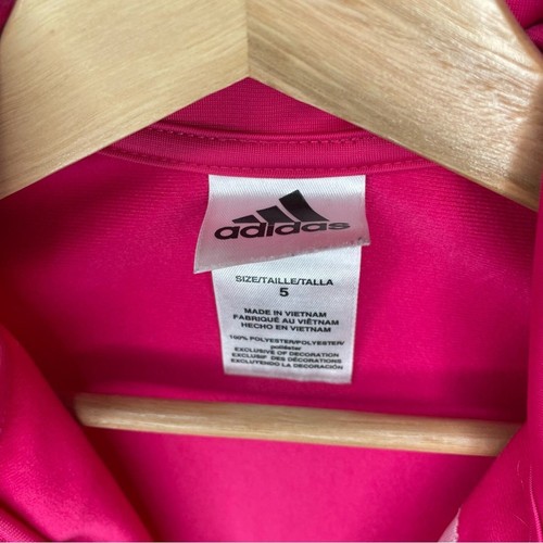 Adidas Hot Pink Zip Up Jacket 5 * - Picture 6 of 9