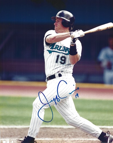 Jeff Conine Autographed Signed 8x10 Photo - MLB Marlins Royals Mets Reds - w/COA