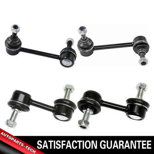 4-Piece Sway Bar Link Kit For 2001-2005 Honda Civic Coupe 2-Door – Front & Rear Stabilizer – Greasable – VAP-autoparts