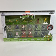 Teenage Mutant Ninja Turtles Nano Die-Cast Action Figures Jada Nickelodeon Set