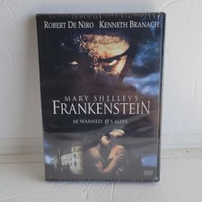 MARY SHELLEY  S FRANKENSTEIN DVD 1994 ROBERT DE NIRO FILM HORROR THRILLER NEW