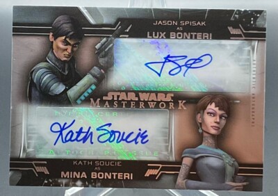 2019 Masterwork Jason Spisak as Lux Bonteri & Kath Soucie as Mina Bonteri /50