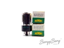 2 Vintage DuMont 6AU5GT Beam Power Pentode TV Receiver - Bangybang.tube