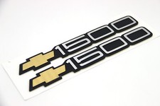 1993-1998 Chevy 1500 Emblem Bowtie For Chevrolet Silverado Badge Adhesive Set
