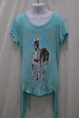 Ｔシャツ Girl's Shirt by Self Esteem size M/ Light Green in Color