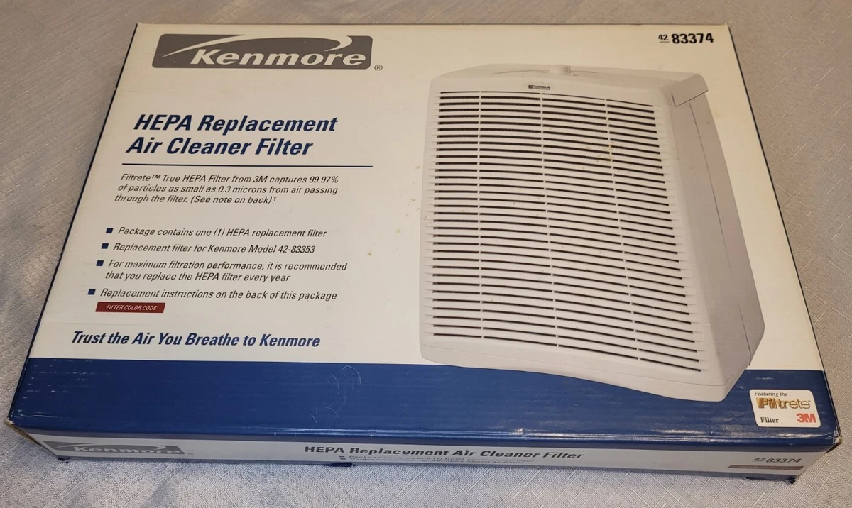 Air Purifier HEPA Filter Pre Filter for Kenmore Model 83353 83374 NEW