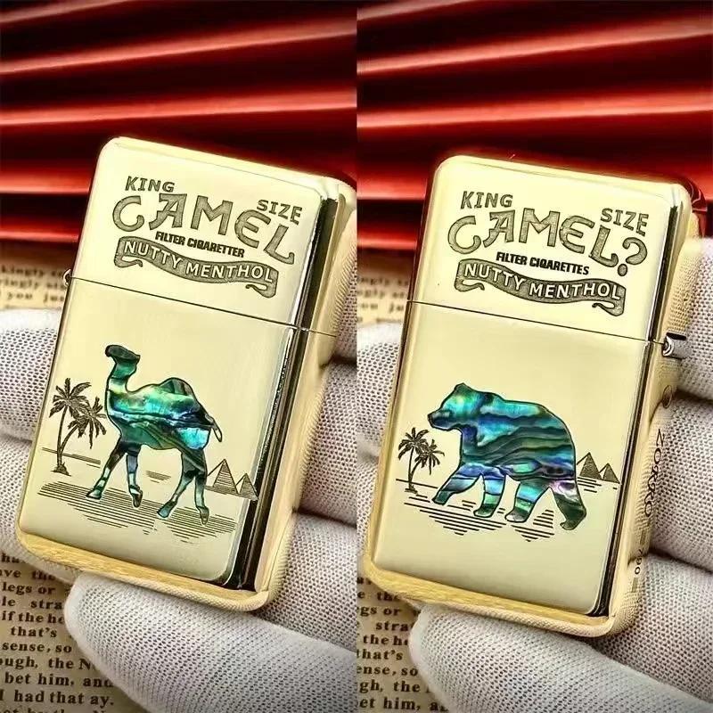 Double-sided Carved Windproof Retro Style