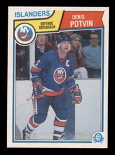 1983-84 O-PEE-CHEE HOCKEY #16 DENIS POTVIN NEW YORK ISLANDERS