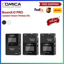 Comica BoomX-D PRO D2 2-Channels Wireless Microphone Professional Recording mic