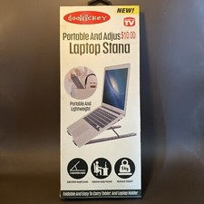 Doohickey Laptop Stand, Portable and Adjustable, 8 Adjustable Angles, Sturdy NIB