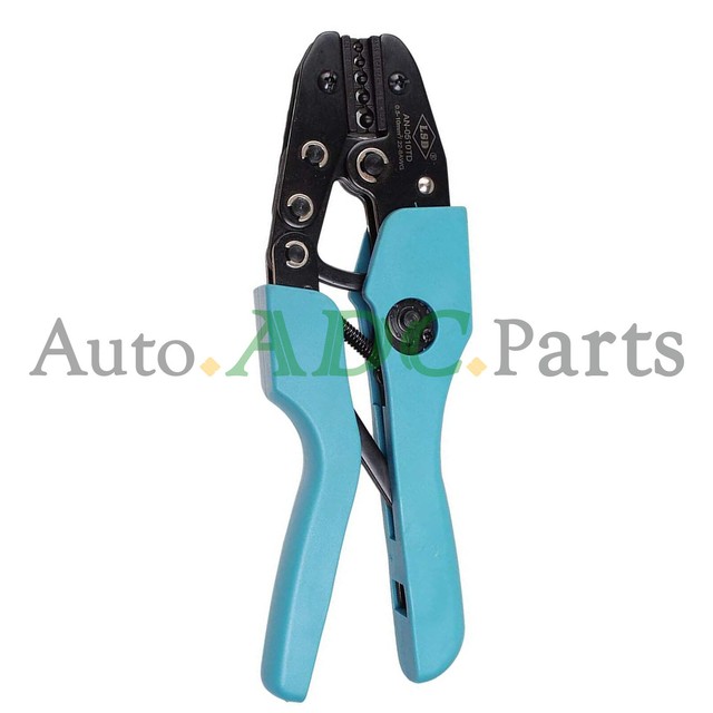 Ratcheting Crimper Tool Carbon Steel Crimping Noninsulated Terminals