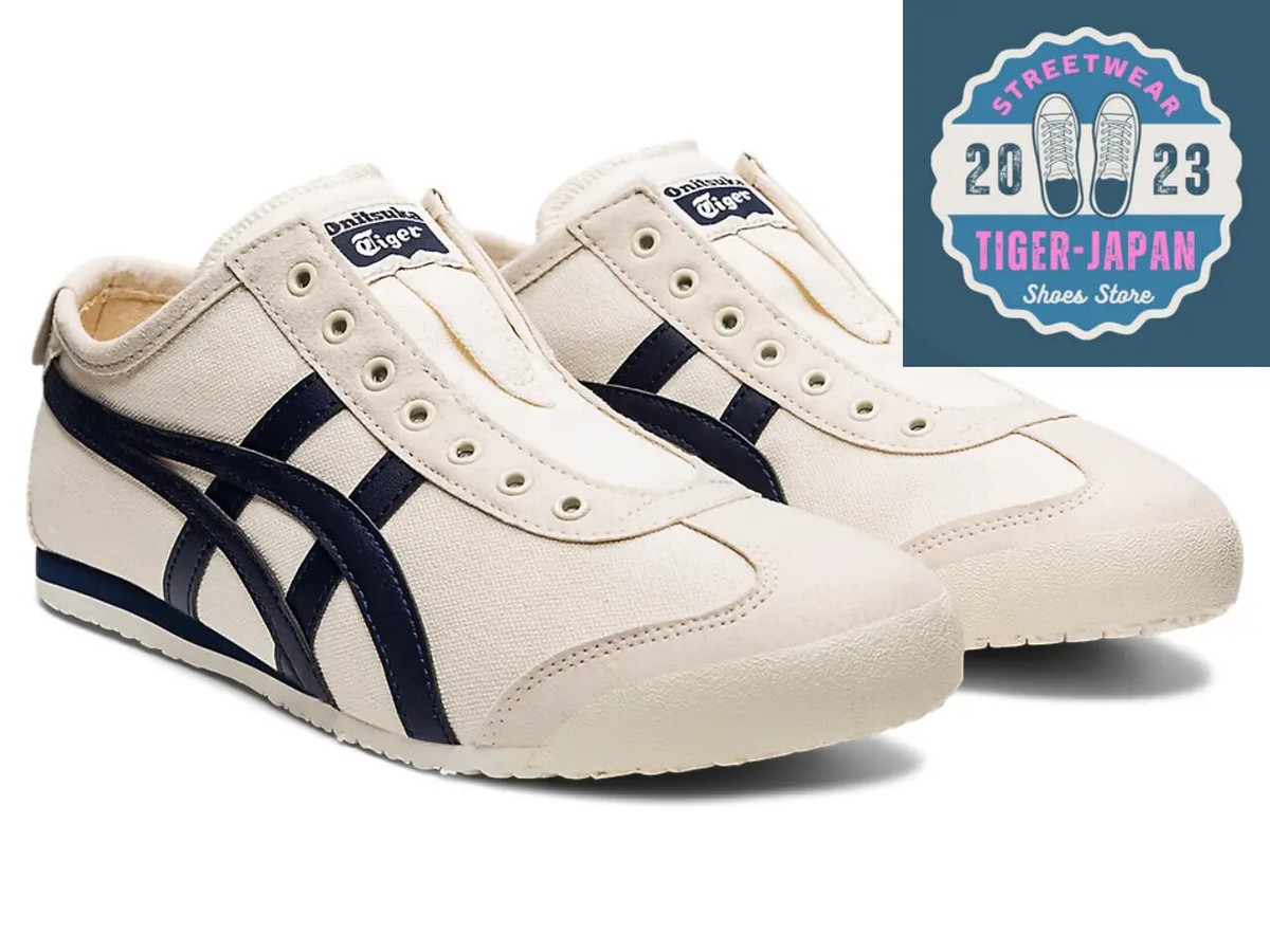 Onitsuka Tiger MEXICO 66 SLIP-ON 23 ビーチ Onitsuka Tiger MEXICO 66 SLIP-ON 1183A360 205 Birch/Midnight