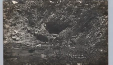 "THE BIG SPRING" c1910 fillmore mn real photo postcard rppc minnesota history