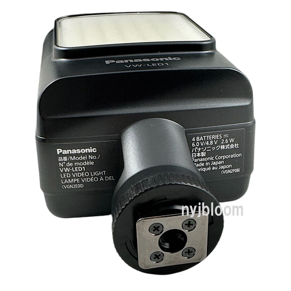 New PANASONIC VW-LED1 LED Video Light Shoe-Mount 5000K