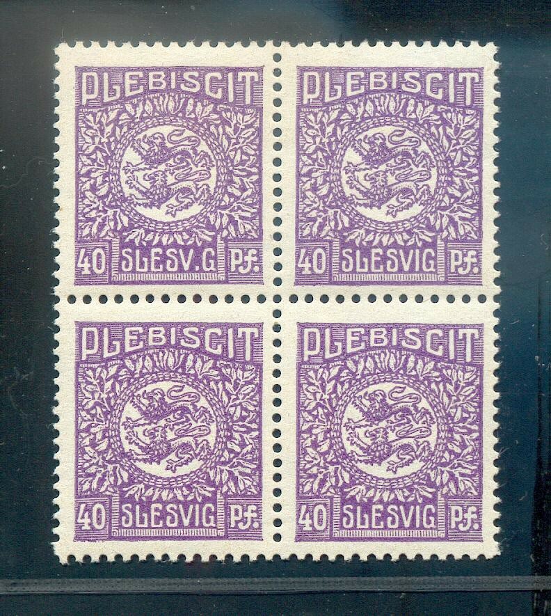 Schleswig 9I ABART MNH POSTFRISCH 75EUR (G9328