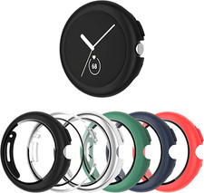 Case for Google Pixel Watch 2 2023 New / Google Pixel Watch, 6-Pack Hard PC S