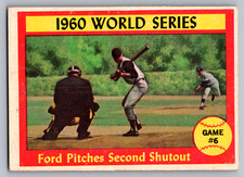 1961 TOPPS #311 WHITEY FORD PITCHES SECOND SHUTOUT