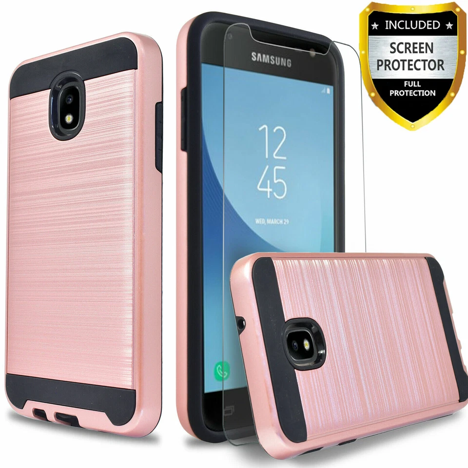 Funda protectora para Samsung Galaxy J3 V Orbit Star Achieve Express Prime 3 Foto 2 de 4
