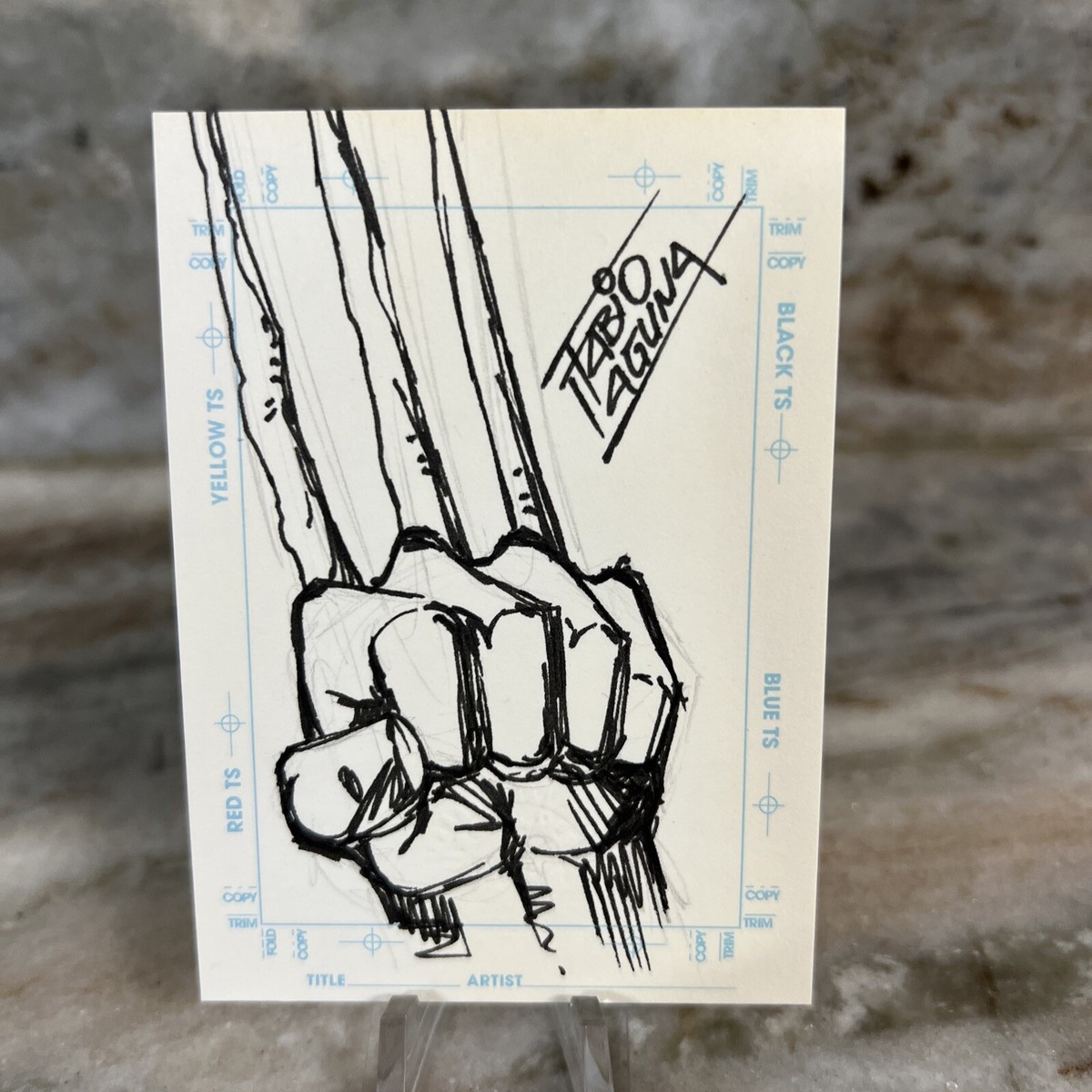 98 Skybox Marvel Creators Collection Wolverine Sketchagraph