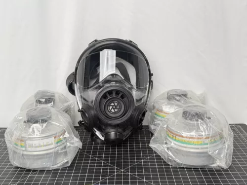 Mestel SGE 400/3 Military Grade 40mm Full Face Gas Mask (No Box)