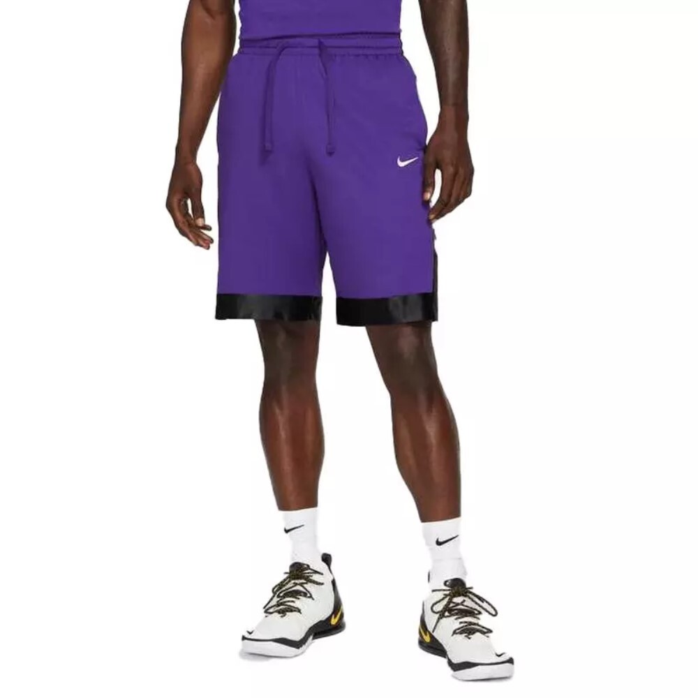purple nike elite shorts