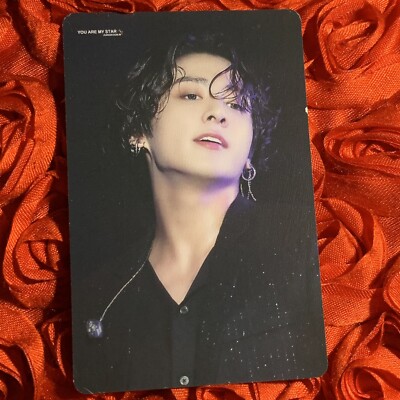 JUNGKOOK BTS Daily Edition Kpop Boy Photo Card Black Stage