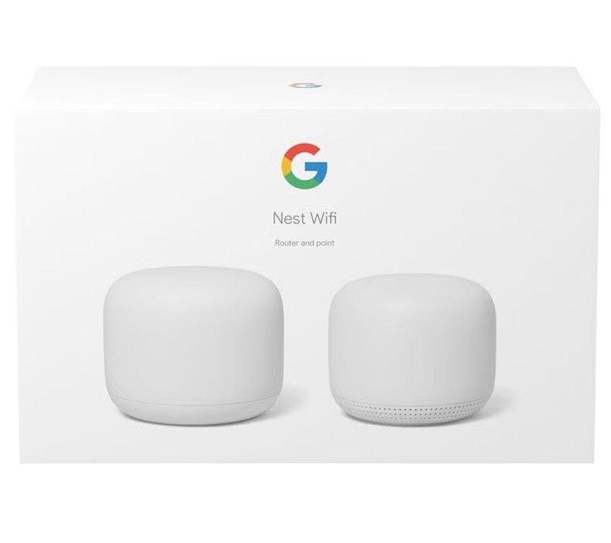 Google Nest Wifi pack routeur haut de gamme sous blister pour maison connectée