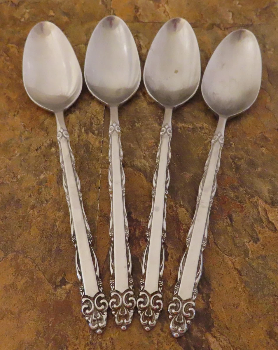 Eterna Stainless Steel Soup Spoon Single Flatware Pieces for sale
