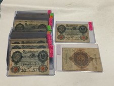 Germany 20 Mark P-46b 7 Digit Serial #, 19-2-1914