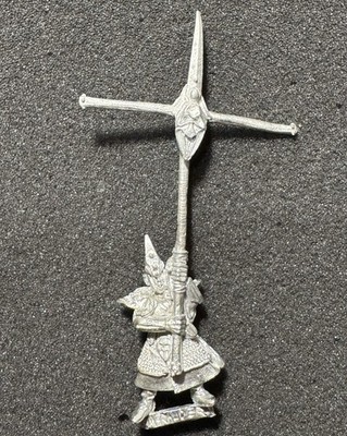 Citadel 5903/5 Dark Elf Standard Bearer 1 Warhammer Vintage Fantasy Metal