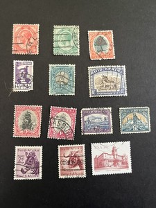 South Africa Stamps Lot of 13 Used all shown RARE L159