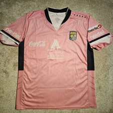 Vtg Y2k Leon FC Nextel Corona Size XL Football Soccer Jersey Premier Pink Mexico