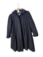 Vintage Childs Wool Coat Petite Coquette Size 10 Canada Victorian
